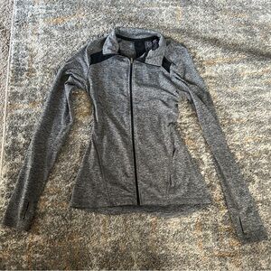Champion Women's Gray Full-Zip Top